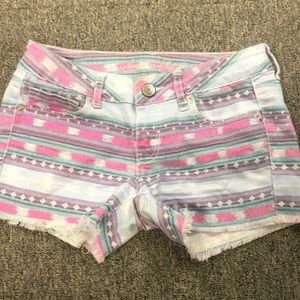 American Eagle Aztec Shorts